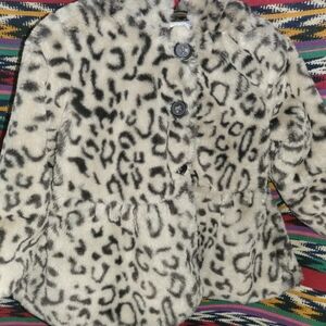 First Impressions SOFT Leopard Jacket With Hood